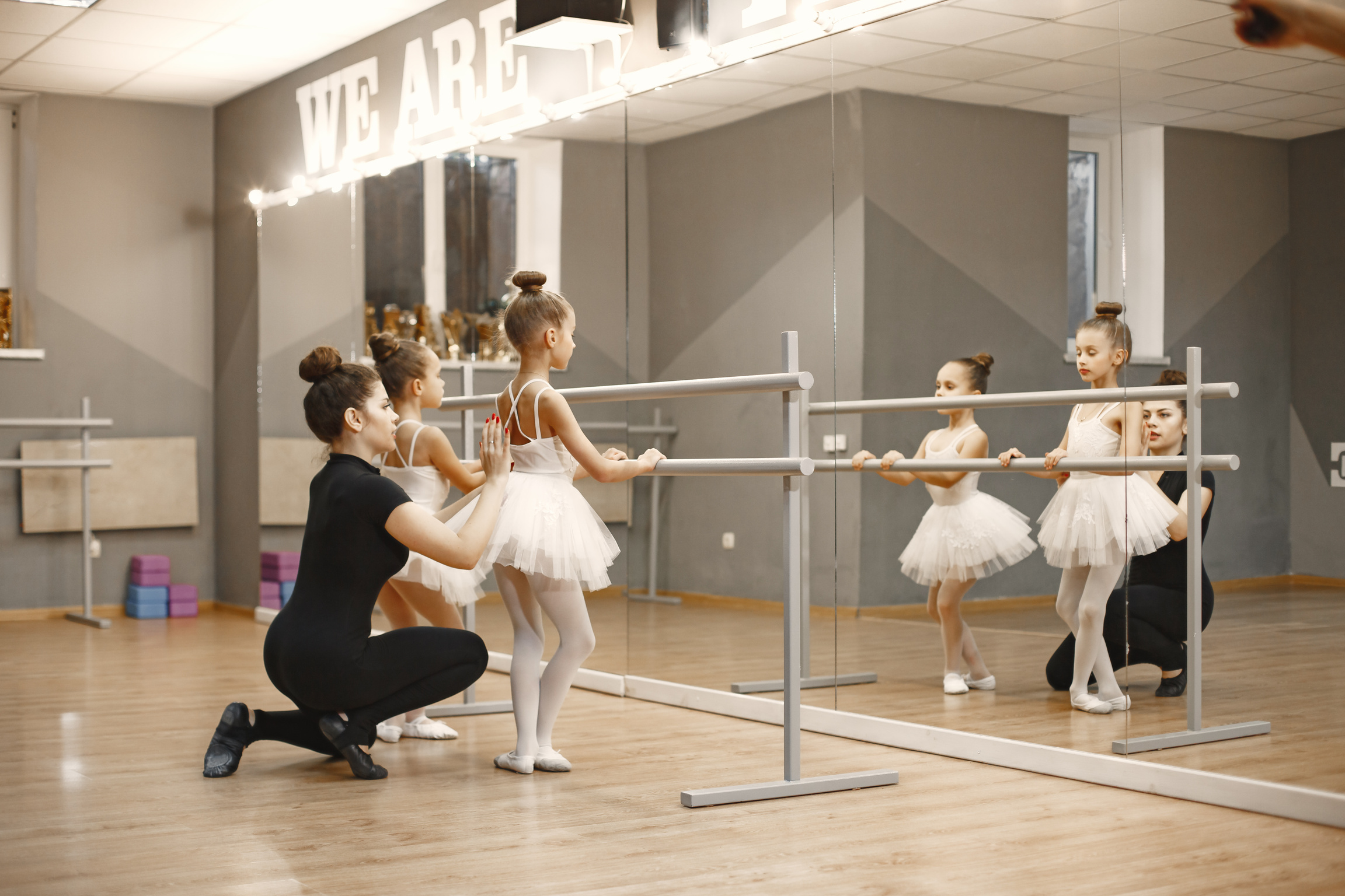 Kids Having Ballet Classes